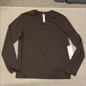 ALO Yoga Conquer Reform Crewneck Long Sleeve Shirt
